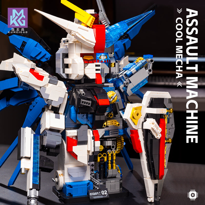 KUMEIGAO Gundam Mecha Half Wall Mechanical Model