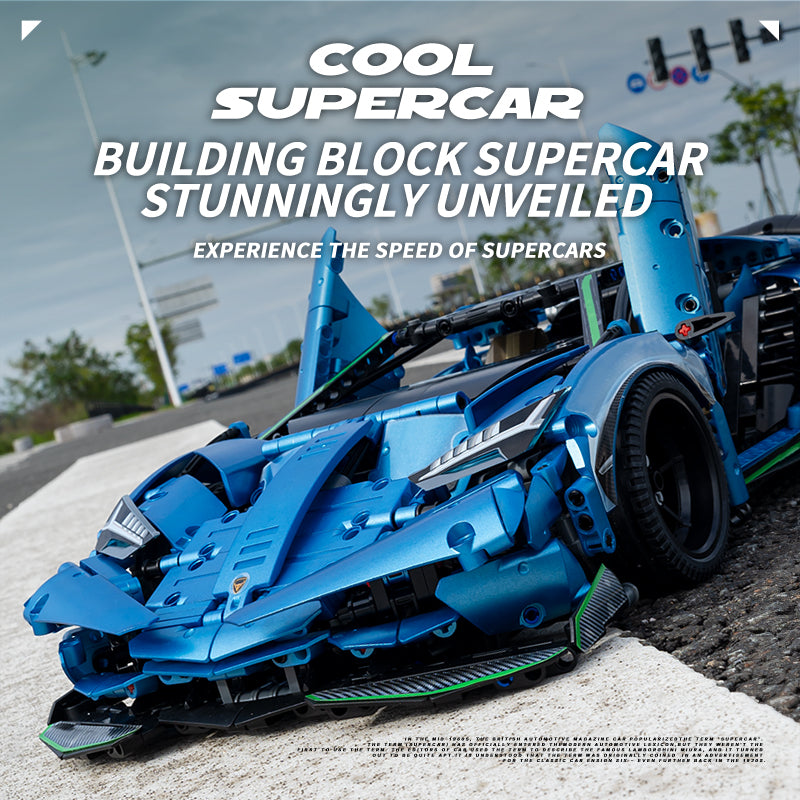 KUMEIGAO  Building Block Lamborghini Sports Car Model